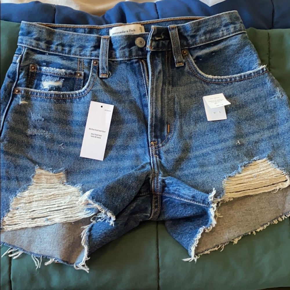 Abercrombie & Fitch Mid Rise Boyfriend CURVE LOVE